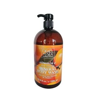 Dead Sea Collection  Votamin C Glow Enhancing Mineral Body Wash 33.8 Fl.oz